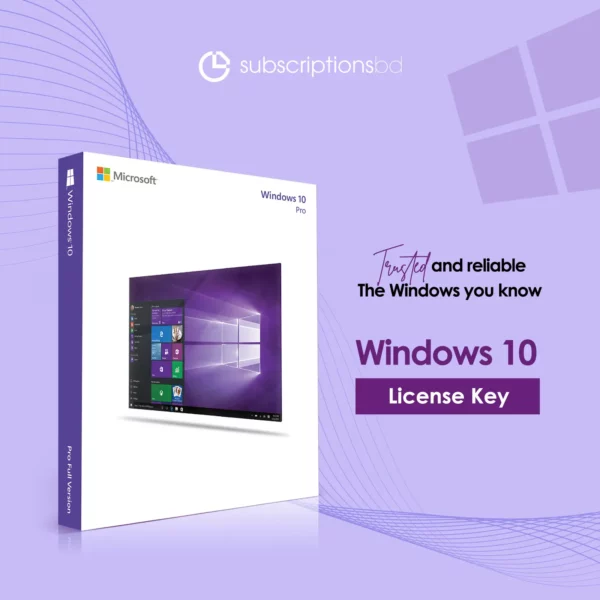 windows 10 pro key price in bd