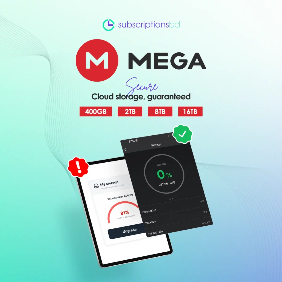 Mega Subscriptions price