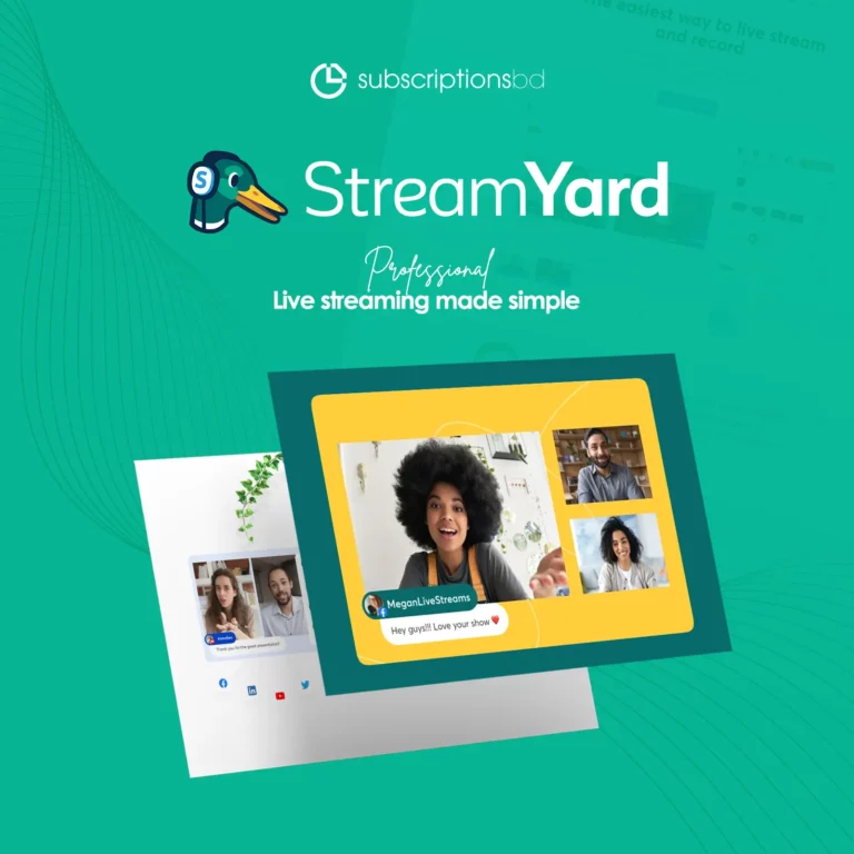 streamyard subscription price in bd